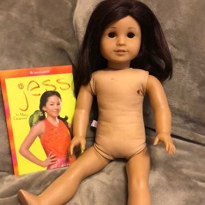 American Girl Doll Jess Doll 2006 Doll of the Year with Book DOTY